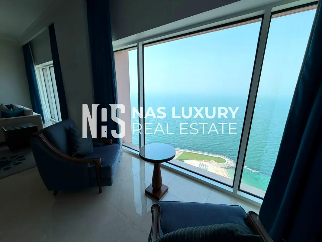 Ultra-Luxury 4BR + Maid | Fully Furnished | Full sea view