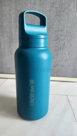 LifeStraw Water Bottle with built-in filter stainless steal 1L