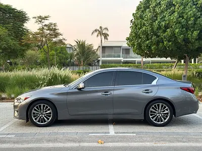 2024 | Infiniti Q50 LUXE  3.0L V6 | GCC | AGENCY warranty &Service contract
