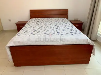 King size bed with drawers storage below