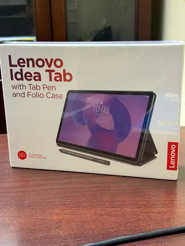 For Sale - LENOVO IDEA TAB 4gb 128 Memory (5g) With TAB PEN & FOLIO CASE.