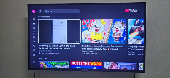 43" TCL Smart Led TV for sale