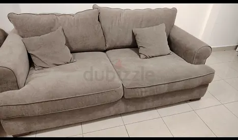 Brown sofa