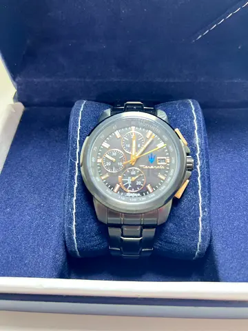 Authentic Maserati Successo 44mm Solar Chronograph – Box Included