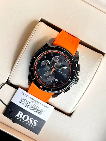 MasterCopy | Hugo Boss Men's Volane chronograph watch - Orange