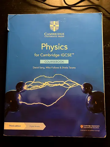 IGSCE PHYSICS Textbook CAMBRIDGE