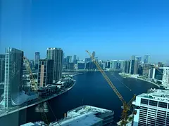 Chex | Fitted and Partition | High Floor | Full Lake View and Burj View