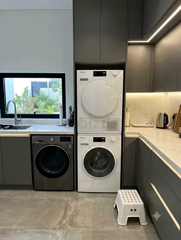 Miele 8kg Separate Washer & Dryer Set – Good Working Condition