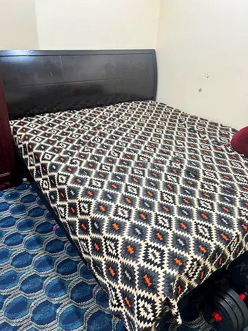 King Size Bed + Premium Mattress- Excellent Condition