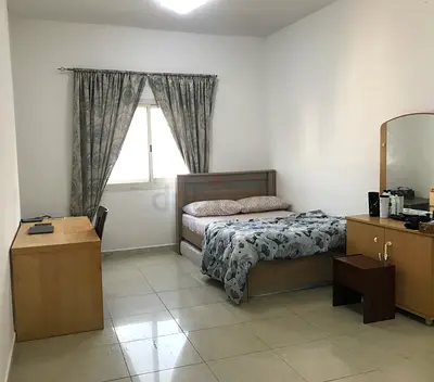 Big fully furnished room with attached bathroom in Dubai border Al Nadha Sharjah