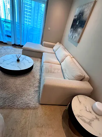 Premium Quality Marina Home Sofa Beige feather 🪶 filled