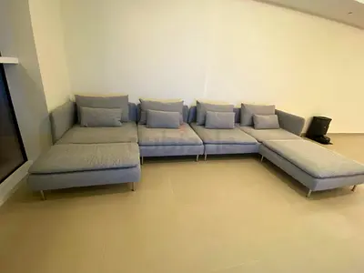Ikea Sodhremn L Shape Sofa Gray