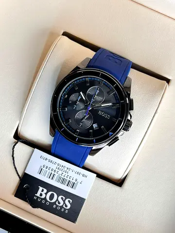 MasterCopy | Hugo Boss Men's Volane chronograph watch - BLUE
