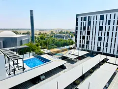 Lavish studio//kitchen appliances//Gym pool parking