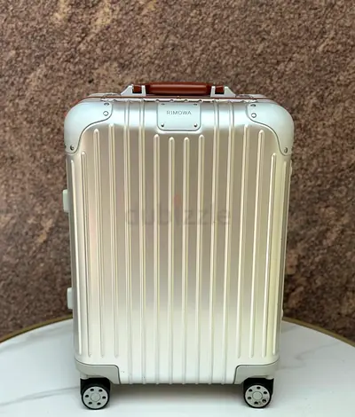 Silver cabin size Traveling luggage