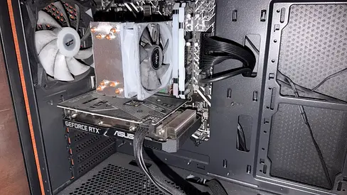 Gaming Desktop GPU: ASUS GeForce RTX with Intel CPU, Custom Build