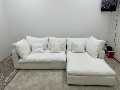 Excellent condition the one brand lshape comfortable sofa