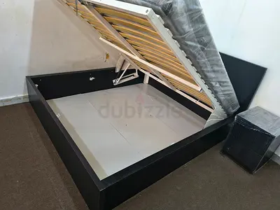 Upgrade your bedroom with this practically new IKEA queen-size hydraulic bed and mattress (160x200cm