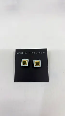 Marc Jacobs Square Stud Earrings