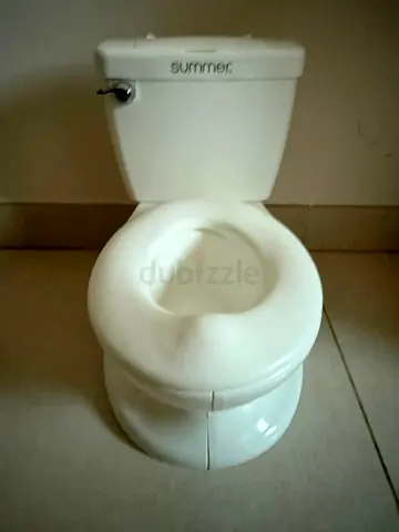 Summer Infant 2-in-1 Potty/Trainer Realistic Toilet Seat - White