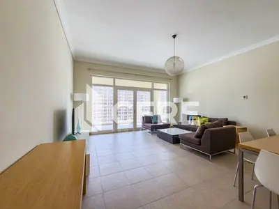 Furnished 2BR Apartment | Al Das Shoreline | Sea & Marina Views