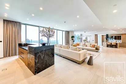 Penthouse | 360° Sea Views | Prime Marina Location