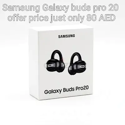 Samsung Galaxy Buds Pro20 - Black (Boxed) - AED 80