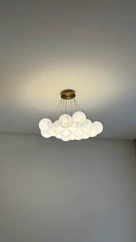 Modern Bubble Glass Chandelier