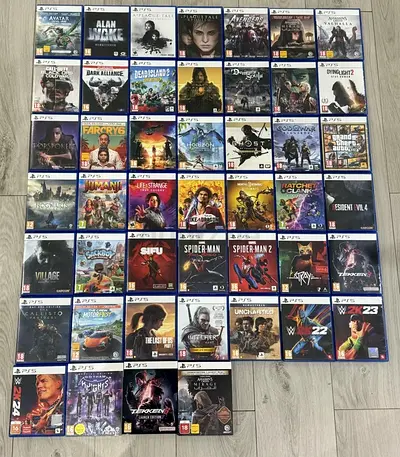3 GAMES PS5 FOR 150 AED