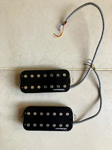 Lundgren M7 bridge and neck set / used