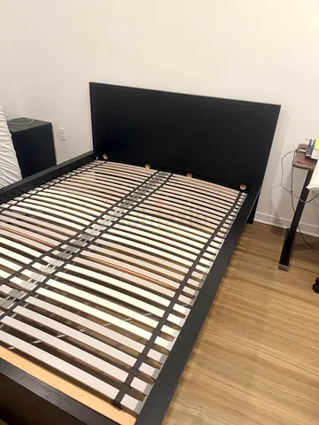 Ikea King Bed with Mattress 180x200cm