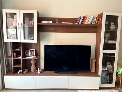 Stylish wooden TV unit | well maintained | Ready for pickup