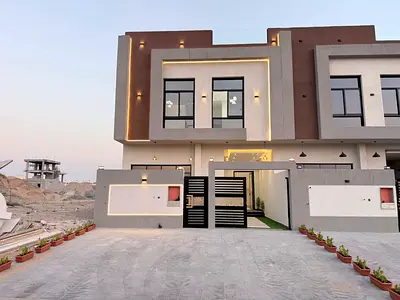 جاهزة للسكن شامل رسوم التسجيل والتمليك الكهرباء والماء والمكيفات طابقين مقابل المسجد بسعر لقطة