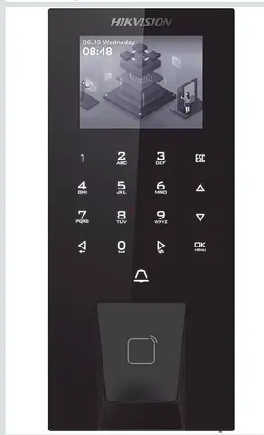 Hikvision Access Control Keypad with Fingerprint & Card Reader