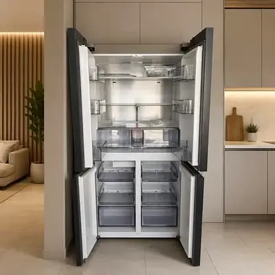 LG Spacious French Door Refrigerator - Excellent Condition, free delivery