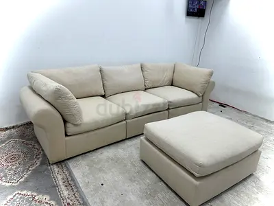 Like new condition pottery barn modular sofa