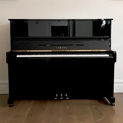 Yamaha MC10A Upright Piano – Black | Brilliant Sound, Compact Design