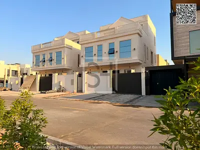 Villa for sale opposite a garden, including registration fees, electricity, water and air conditioning.
