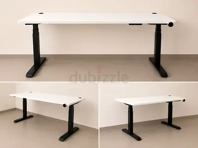 Height Adjustable Work Study Desk