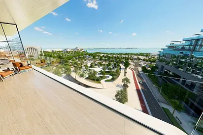 Selling at OP 2BR+M! SEA VIEW | Wraparound Balcony