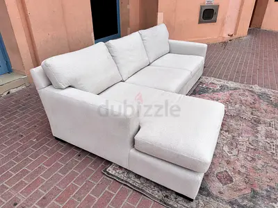 Looks great Condition Crate&Barrel Axis feather 🪶 filled Sofa