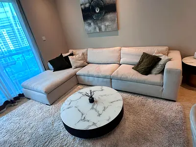 Amazing Condition Marina Home feather 🪶 filled Sofa Beige