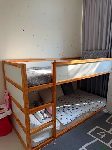Double bed turn both sides with 2 mattresses