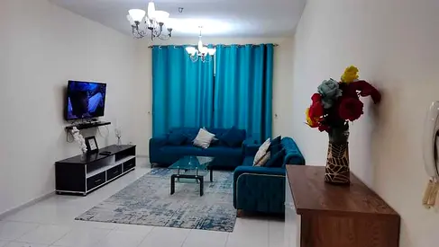 Furnished one-bedroom apartment for monthly rent in Al Taawun, Sharjah
