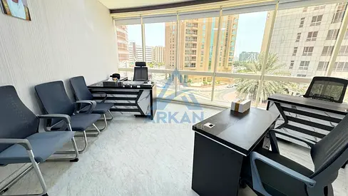 Monthly Office in Al Salmiya | Creek View | 250 Sq Ft | For 3–5 Employees | AED 3985 Monthly