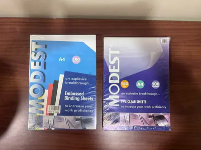 New Binding Supplies for documents, presentations, manuals