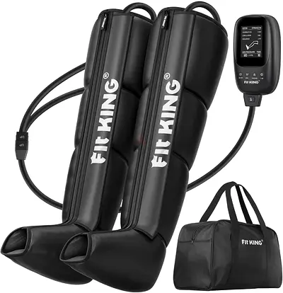 FIT KING Air Compression Recovery System, Leg Massage Boots for Circulation