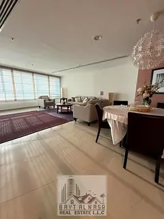 Full SeaView | Furnished 2 BHK | 41st Floor | With Parking | Corniche Tower