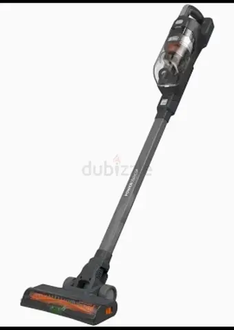 Black+Decker cordless stick vacuum - used, working