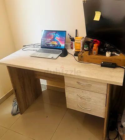 Study Desk with 3 Drawers for sale